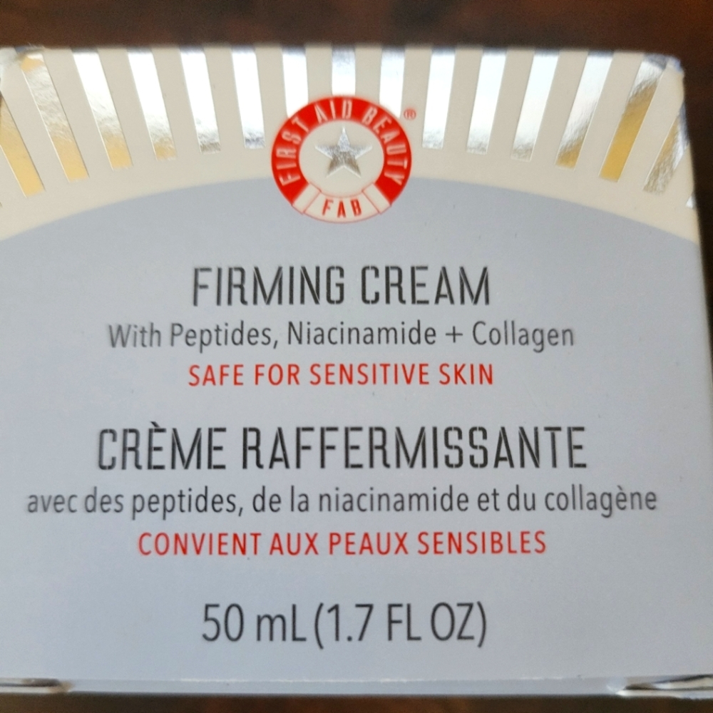 First Aid Beauty Firming Cream New in Box